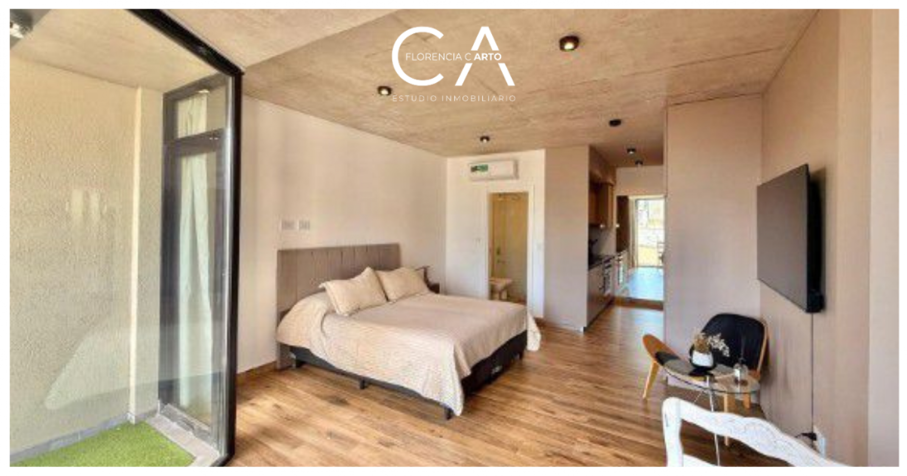 Moderno Monoambiente Con Balcon Y Terminaciones De Categoria - Bonjo 10