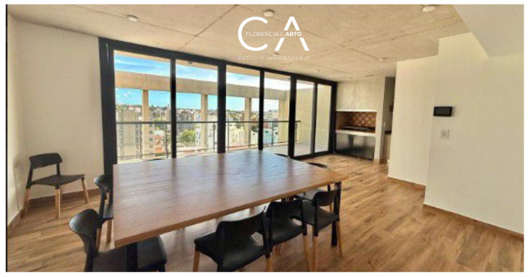 Moderno Monoambiente Con Balcon Y Terminaciones De Categoria - Bonjo 10