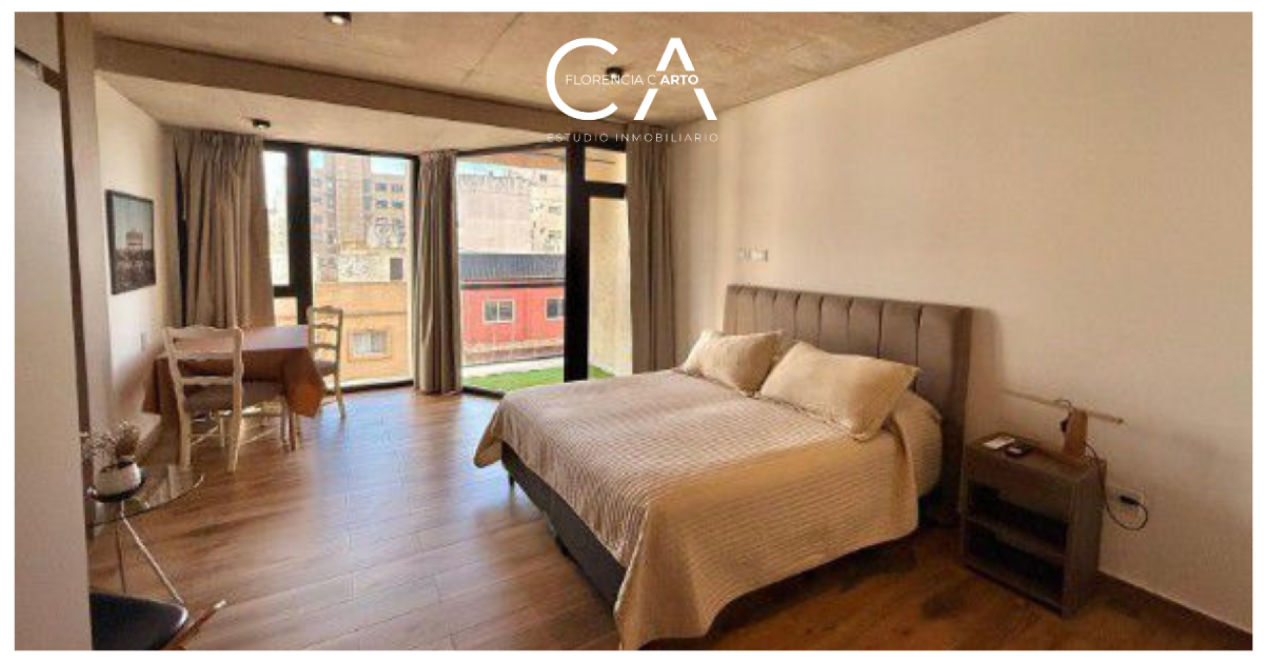 Moderno Monoambiente Con Balcon Y Terminaciones De Categoria - Bonjo 10
